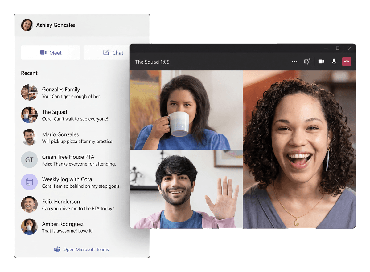 Verbinden Sie sich mit Microsoft Teams